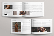 Modern Magazine Template Landscape, a Magazine Template by E-Type (Thumbnail 3 of 7)