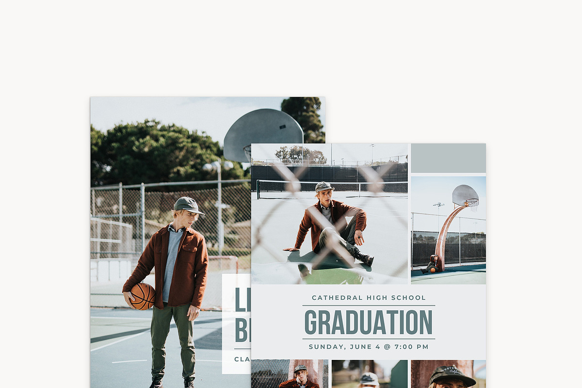Graduation Announcement Template GP, an Invitation Template by Laurie Cosgrove Design (Photo 4 of 7)