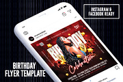 Birthday Party Flyer Template, a Templates & Theme by MithilaCreation (Thumbnail 4 of 5)