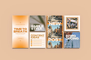 Dazed · Social Media Template Kit, a Social Media Template by Courtney Gosser Design (Thumbnail 8 of 8)
