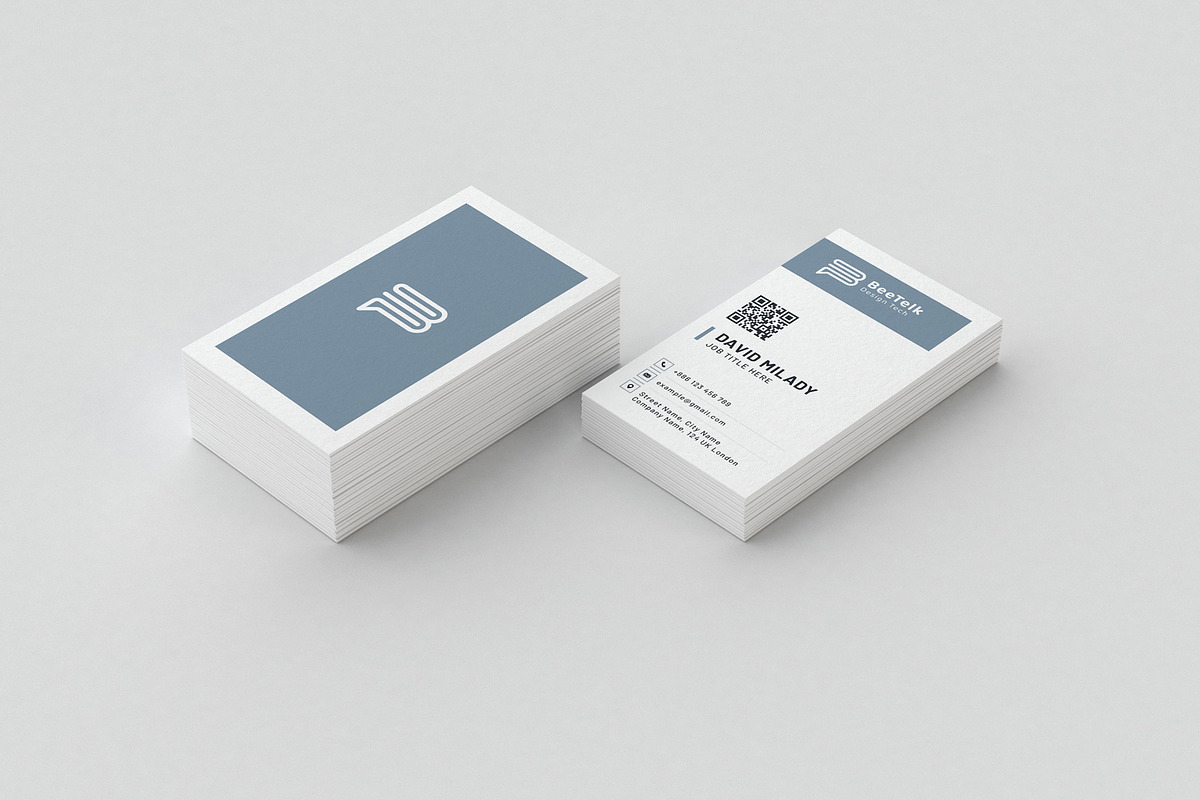 Vertical Business Card, a Business Card Template by PicoartBd (Photo 2 of 3)