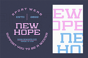 Bularie Futuristic Stencil, a Sans Serif Font by 24Design Studios (Thumbnail 5 of 6)