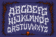 VARGORN Metal Display Typeface, a Blackletter Font by CONTRIVEDAZE (Thumbnail 2 of 5)