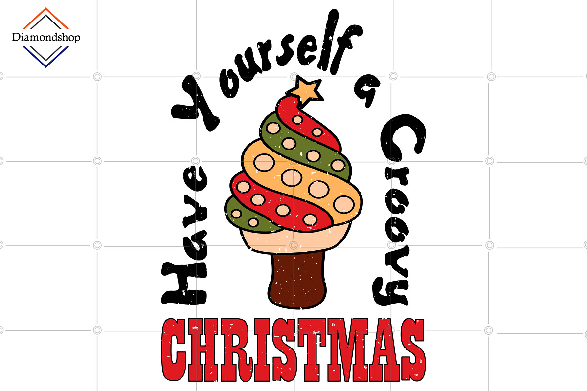 Retro Christmas Sublimation Bundle, a Decorative Illustration by DiamondShop (Photo 2 of 11)