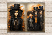 Halloween Journaling Pages, a Person Illustration by GlamArtZhanna (Thumbnail 9 of 9)