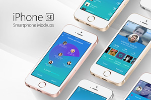 iPhone SE Mockups
