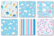 Summer Seamless Patterns, an Illustration by Dream Creation (Thumbnail 7 of 8)