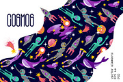 cosmos vector set, a Technology Illustration by Steshnikova (Thumbnail 1 of 5)