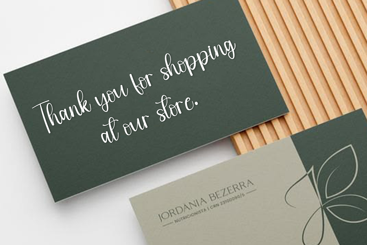 Dahlia Beautiful, a Handwritten Font by FreshTypeINK (Photo 8 of 8)