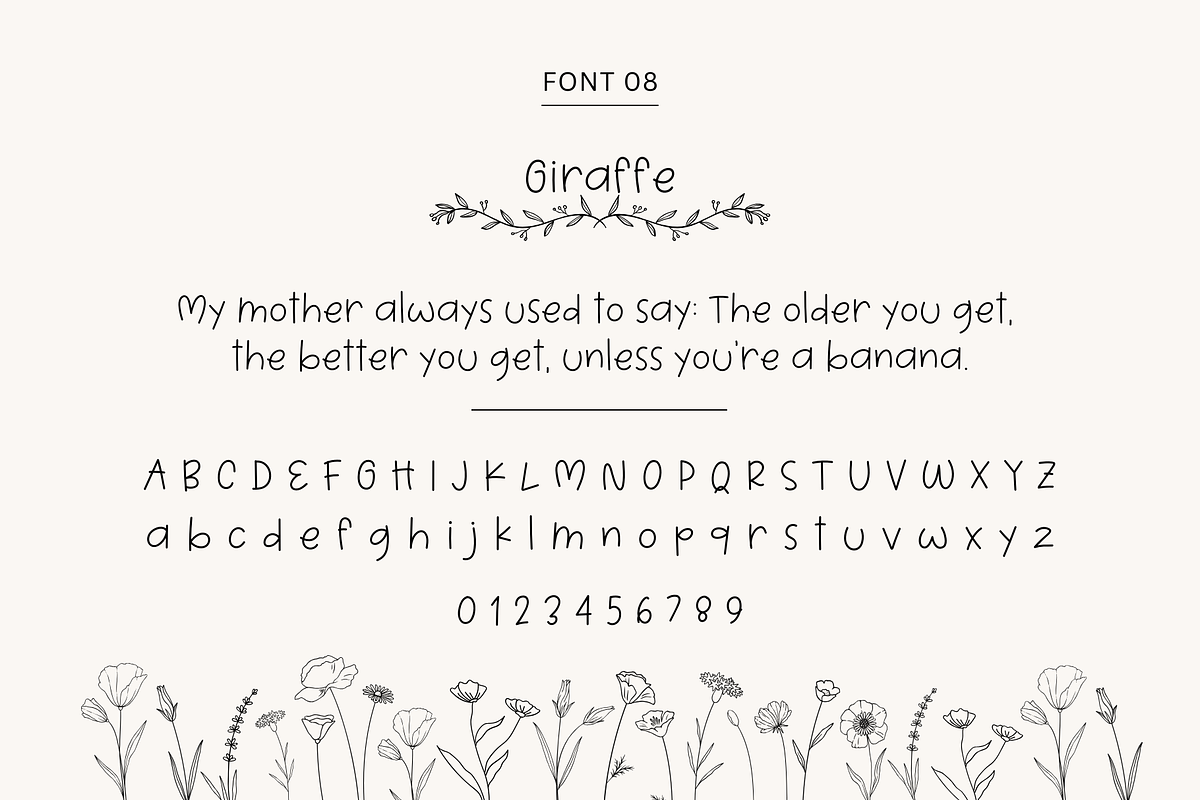 Handwriting Bundle 1, a Handwritten Font by Sofia Skoog (Photo 9 of 9)