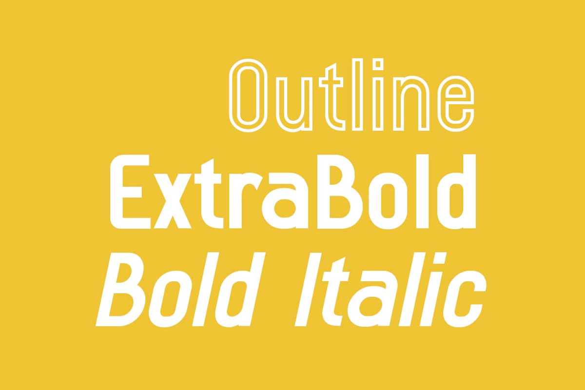 Equivolition Retro Sans Serif Font, a Sans Serif Font by UICreative (Photo 11 of 13)