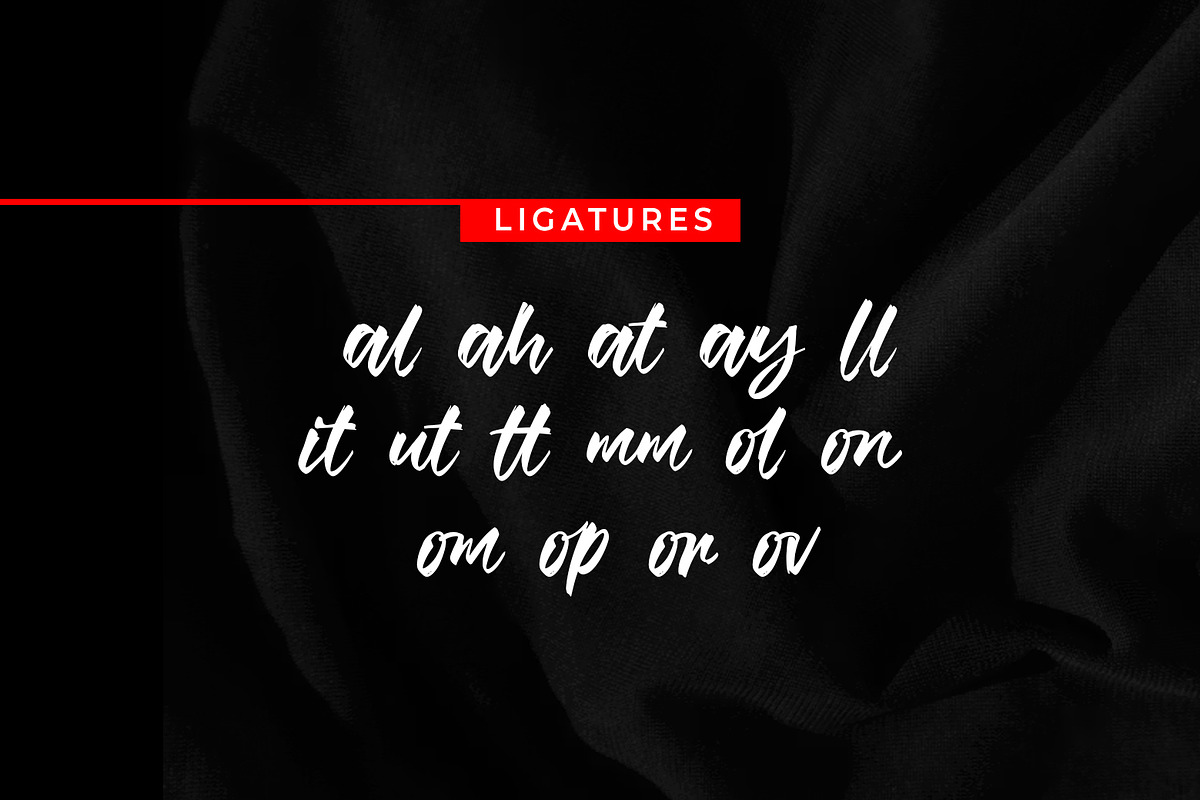 Slingday Script, a Script Font by khurasan (Photo 6 of 7)