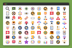 80 Research And Development Icons