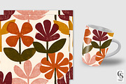 Scandinavian Fall Seamless Pattern, a Pattern Graphic by Creative Store (Thumbnail 3 of 5)