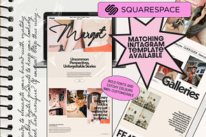 Photography Squarespace Website, a Templates & Theme by Kill Vanilla Studio