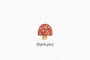 Funny mushrooms. Kids illustrations, a Graphic by Murvin (Thumbnail 9 of 9)