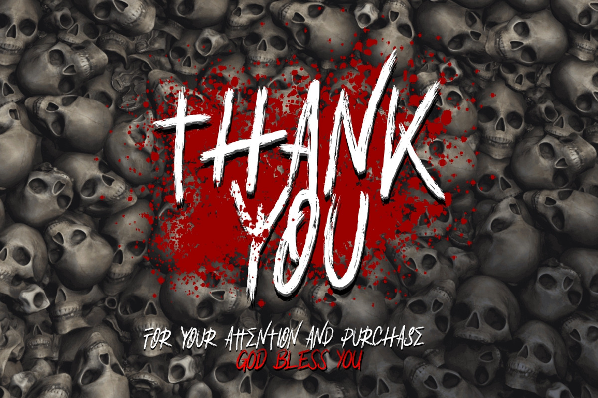 Rougher Brush Font, a Blackletter Font by PutraCetol Studio (Photo 13 of 13)