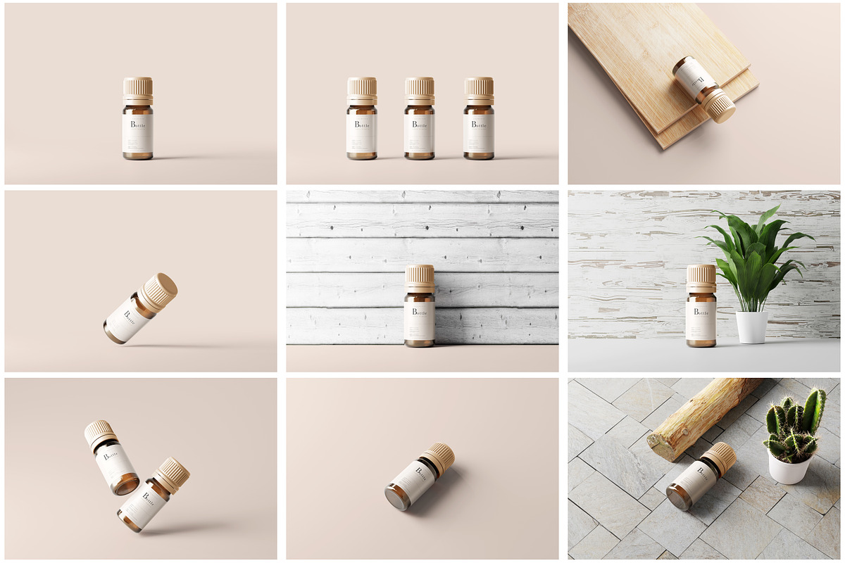 The Ultimate Bottle Mockup Bundle, a Cups & Container Mockup by pmvch (Photo 36 of 85)