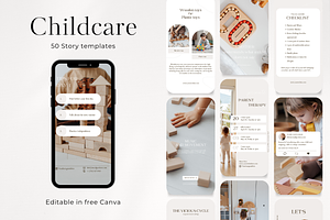 50 Childcare Social Media Stories