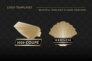 Art Deco Logos and Badges Vol 1, an Icon by Wingsart Studio (Thumbnail 3 of 5)