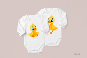 Ducks and ducklings, an Animal Illustration by tata_ota (Thumbnail 2 of 9)