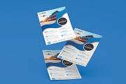 Sale Logistic flyer design template, a Flyer Template by Workhu (Thumbnail 2 of 3)