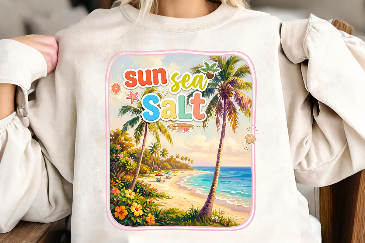 Sun Salt Sand Png, Coquette Beach, an Illustration by CreationArt (Photo 1 of 9)
