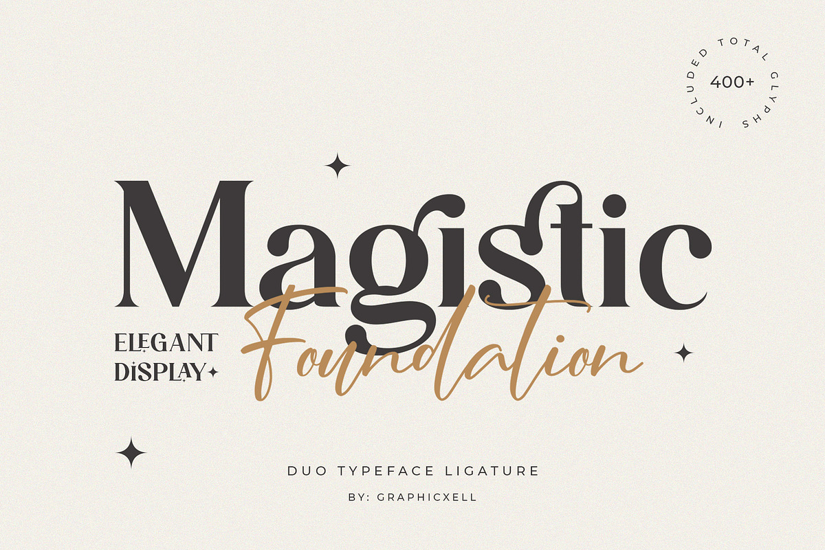 Ligature Font Bundle, a Serif Font by Graphicxell (Photo 36 of 48)