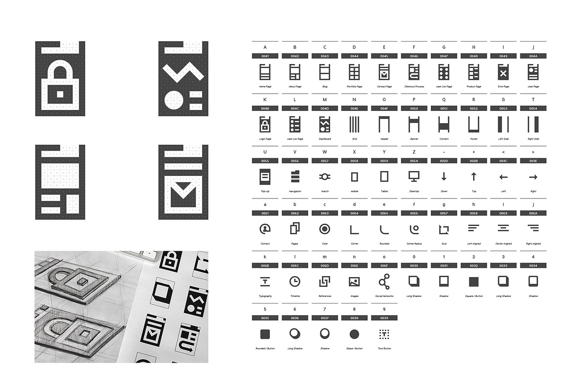Wirebet Fonts preview 2