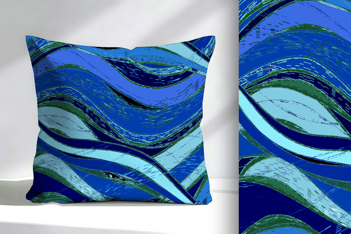 Blue Minerva, a Background Graphic by Sharon Schwalbe (Photo 3 of 7)