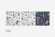 Scandinavian flowers, a Decorative Illustration by adehoidar (Thumbnail 3 of 5)