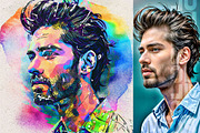 Colorful Watercolor Photo Effects, an Action Add-On by Amorjesu.com (Thumbnail 5 of 40)