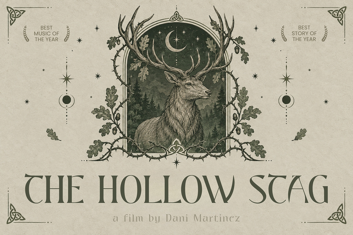 Oakthorn - Historical Celtic Type, a Serif Font by HipFonts (Photo 5 of 9)
