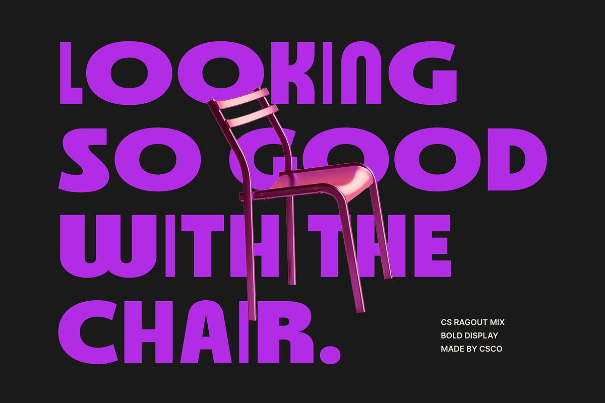 CS Ragout Mix, a Sans Serif Font by Craft Supply Co. (Photo 6 of 8)