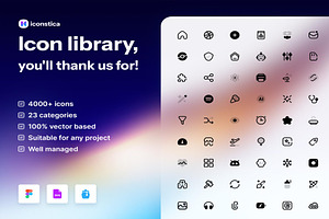 Iconstica Pack 4000 icons in one, a Solid Icon by Lumina_ui_ux202
