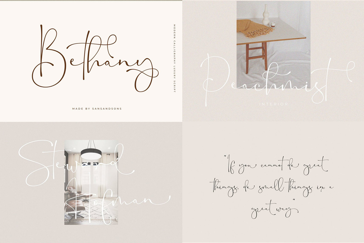 Modern Elegant Font Bundle 2, a Serif Font by Sans & Sons (Photo 6 of 11)