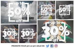 Promote your Sale on social media