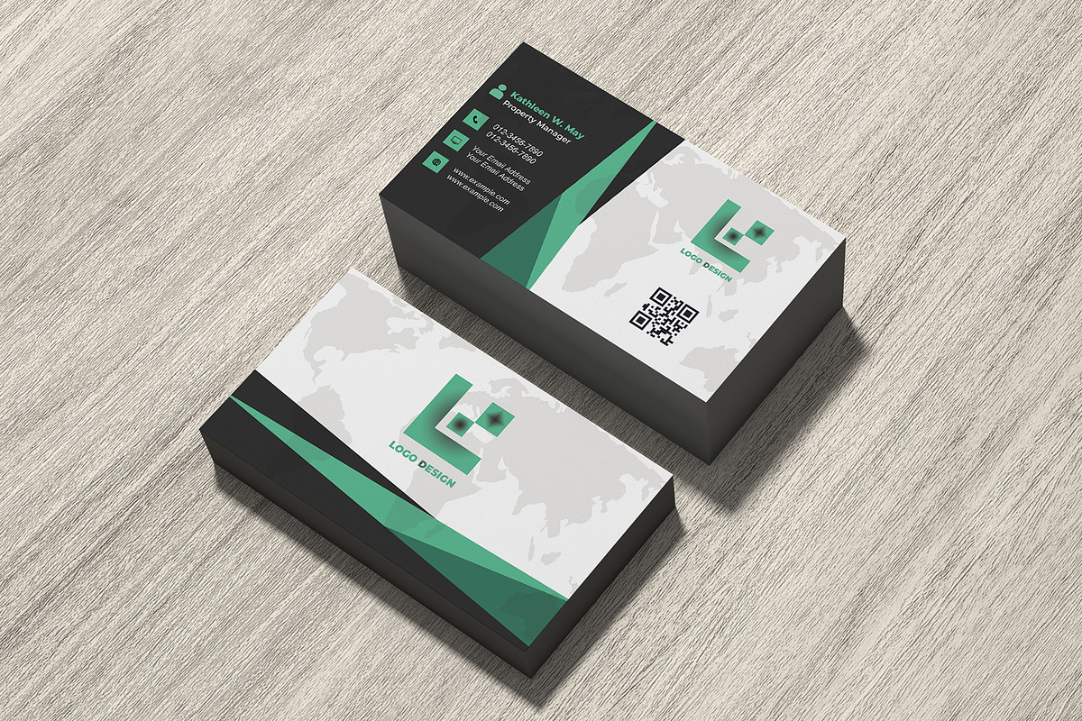 Real Estate Agent Card PSD preview 6
