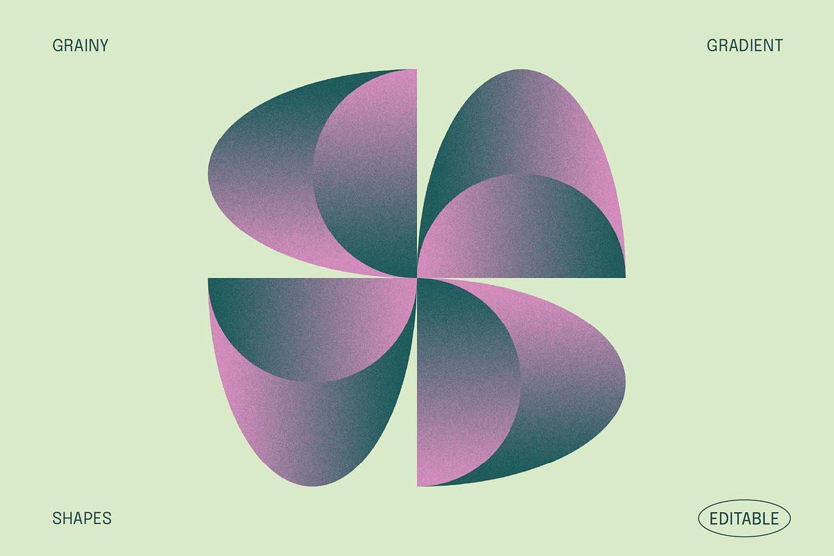 Grainy Gradient Shapes, an Object Graphic by Léo Alexandre (Photo 8 of 12)
