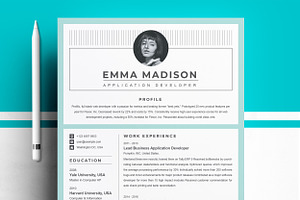 App Developer Resume / CV Template