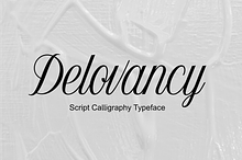 Delovancy - Script Calligraphy