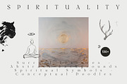 SPIRITUALITY Symbols & Textures, an Object Graphic by Lana Elanor (Thumbnail 1 of 10)