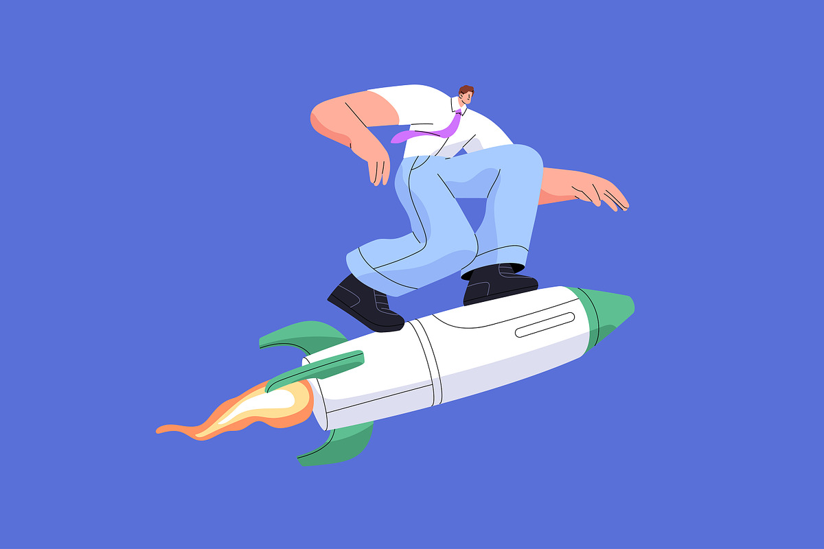 Business people set. Startup concept, a Person Illustration by PaperTrident (Photo 13 of 13)