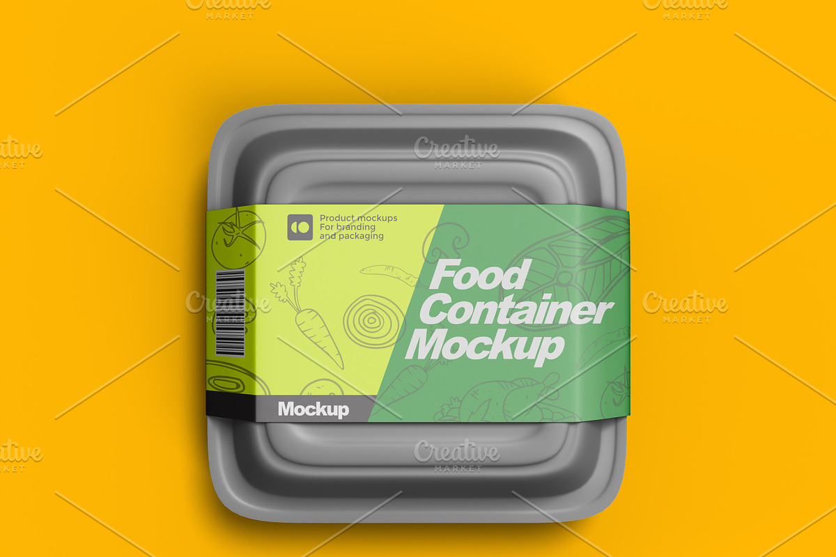 Food Containers Mockup, a Cups & Container Mockup by Aprndy85 (Photo 2 of 3)