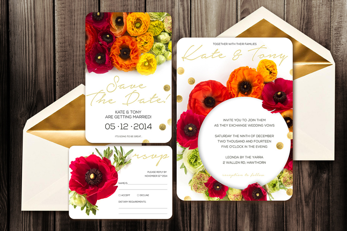 Wedding Invitation Ep1, an Invitation Template by Zepol (Photo 1 of 4)