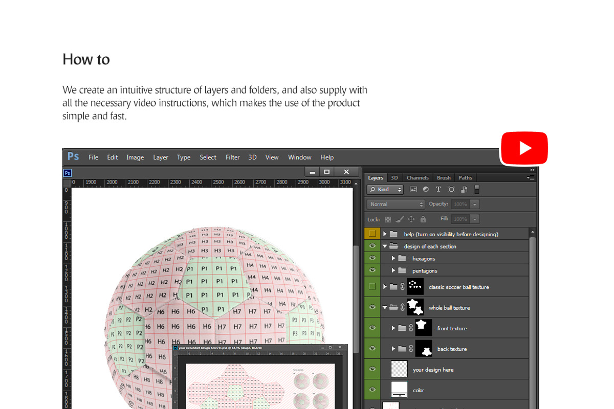 Soccer Ball Animated Mockup, a Merchandise Mockup by rebrandy (Photo 10 of 14)