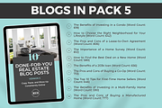52 DONE FOR YOU REAL ESTATE BLOGS, a Templates & Theme by Jennifer Magri Templates (Thumbnail 6 of 8)