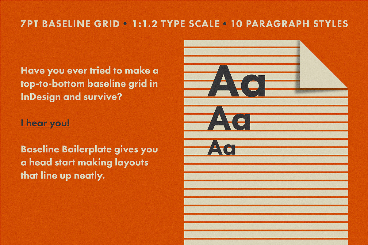Baseline Boilerplate A4, a Magazine Template by Hobo Creative Co. (Photo 2 of 4)
