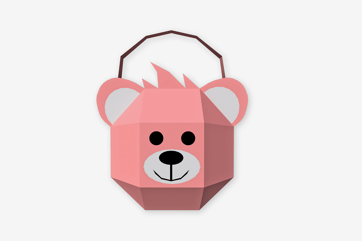 Teddy Bear favor - 3d papercraft, a Print Template by PAPER amaze (Photo 5 of 5)