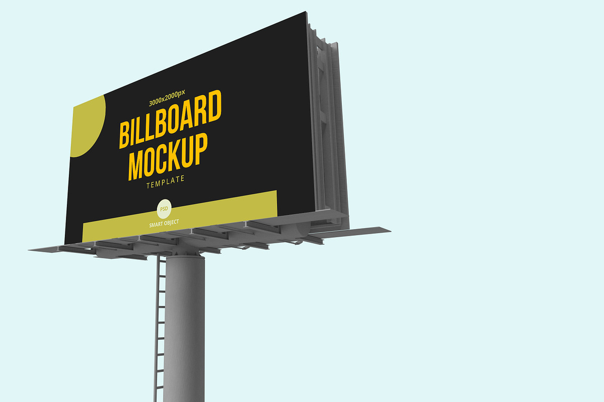 Billboard Mockup Template, an Advertising Mockup by Giant Design (Photo 4 of 5)